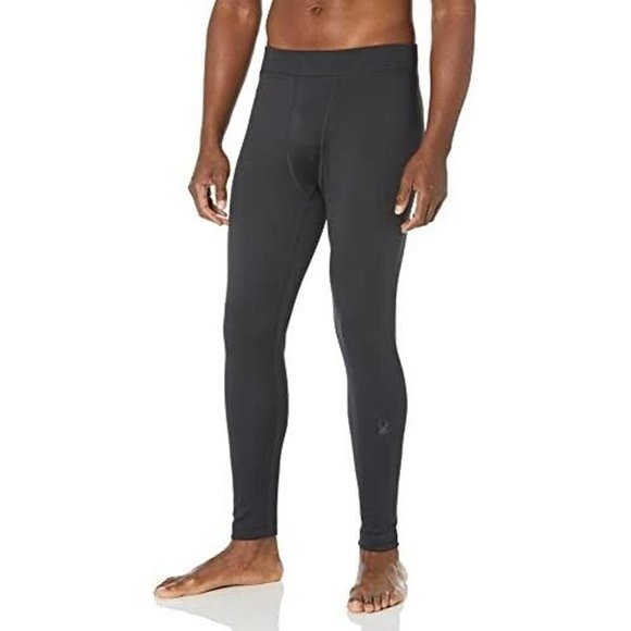 NEW Spyder Men's Midweight Baselayer Pants!  XL  Black  Stretch  Wicking - Picture 1 of 3